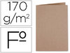Subcarpeta de archivo en tamaño folio cartulina kraft