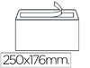 Sobre DIN B5 176 x 250 mm. blanco cierre con tira de silicona (paquete 25 uds.)
