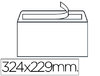 Sobre DIN C4 229 x 324 mm. blanco cierre con tira de silicona (paquete 25 uds.)