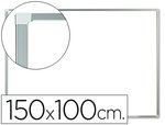 Pizarra blanca laminada de 150 x 100 cm.