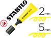 Marcador fluorescente Stabilo Neón amarillo