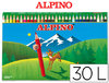 Lápices de colores Alpino con 30 colores
