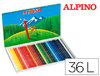 Estuche metálico de 36 lápices de colores Alpino