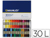 Ceras de colores Manley con 30 colores