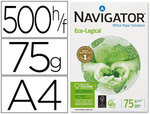 Papel de oficina Navigator Eco Logical 75 grs. (paquete 500 folios)