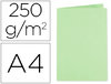 Subcarpeta de archivo A4 cartulina reciclada verde