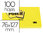 Taco de notas adhesivas Post-it 76 x 127 mm. amarillas