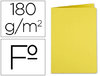 Subcarpeta de archivo en tamaño folio cartulina amarilla