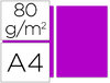 Papel A4 de 80 grs. color fucsia (100 hojas)