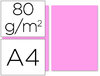 Papel A4 de 80 grs. color rosa (100 hojas)