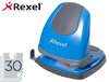 Taladradora de oficina Rexel Easy Touch 30 en color azul