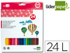 Lápices de colores económicos con 24 colores