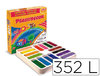Lápices de ceras de colores Plastidecor Pack School