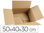 Caja de cartón automontable de 50 x 40 x 30 cm.